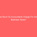 How Much Do Accountants Charge For Small Business Taxes?